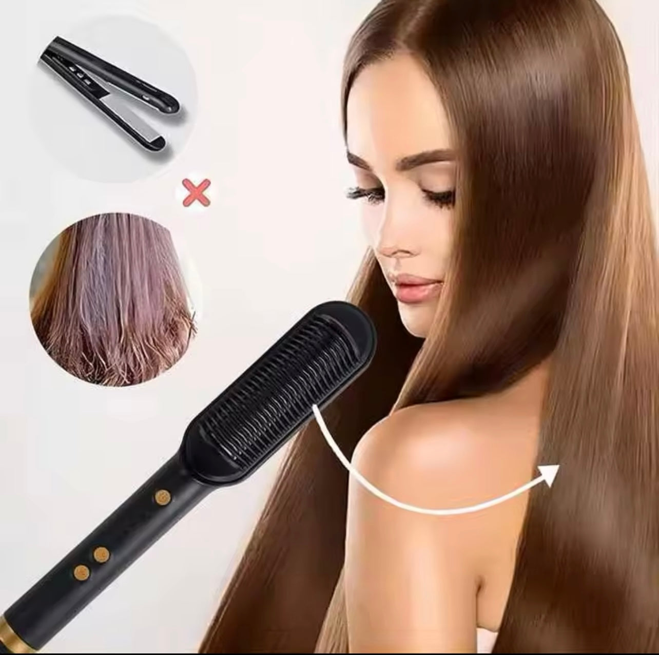 Ceramic Electric Hair Brush